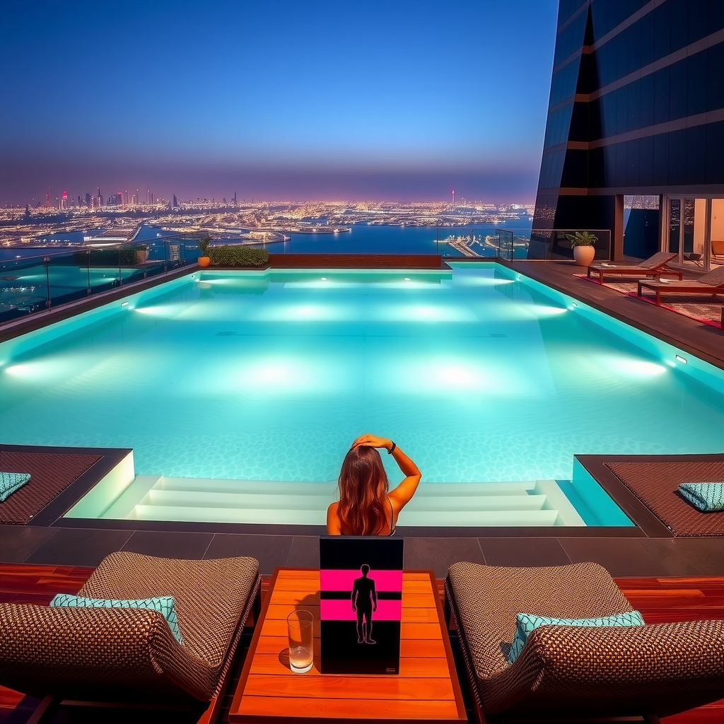 Aura Pool Sky - Dubai's Premier Rooftop Pool Experience with Infinity Views and Luxury Amenities